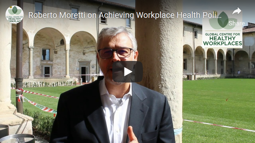 Roberto Moretti on Achieving Workplace Health Policy in Italy