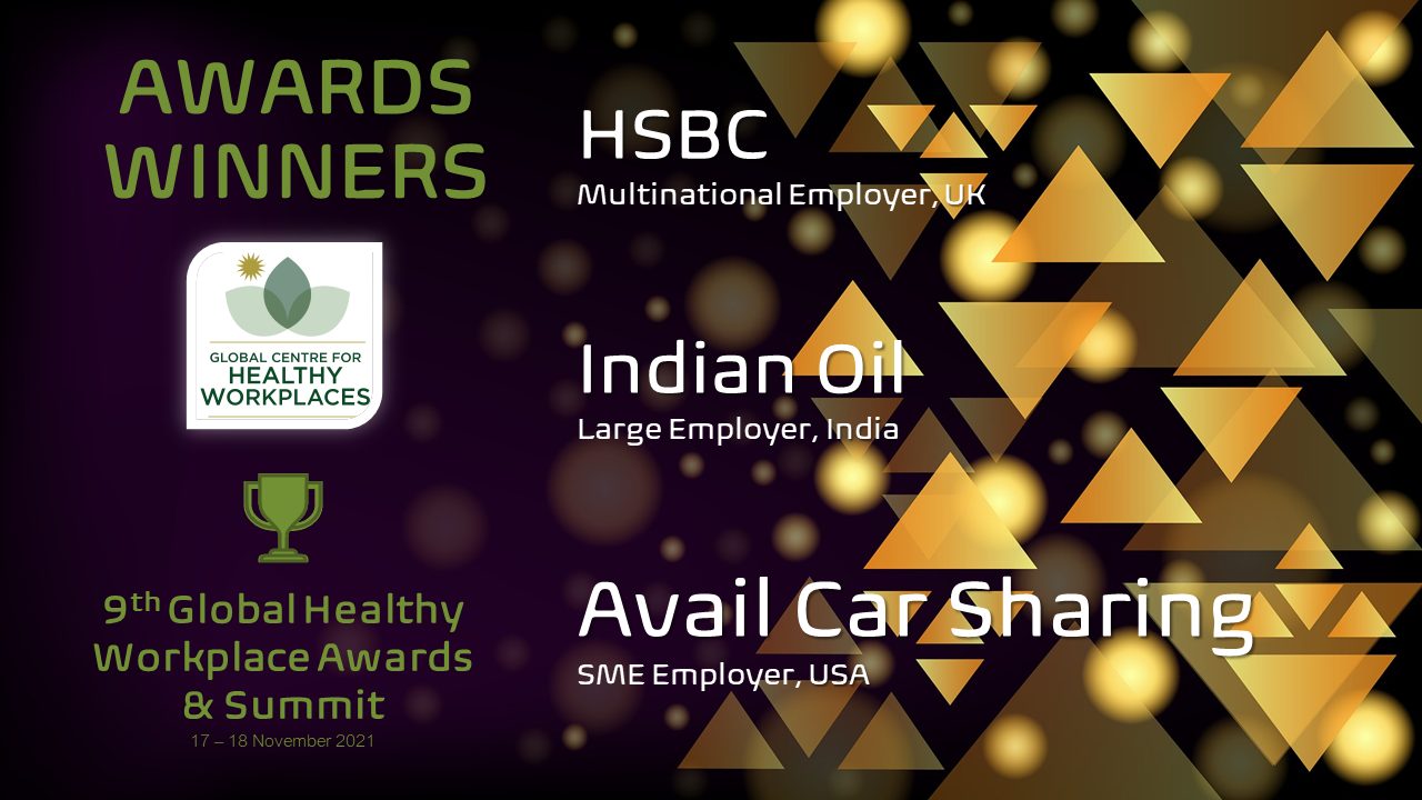 2021 9th Global Healthy Workplace Awards Winners Announced