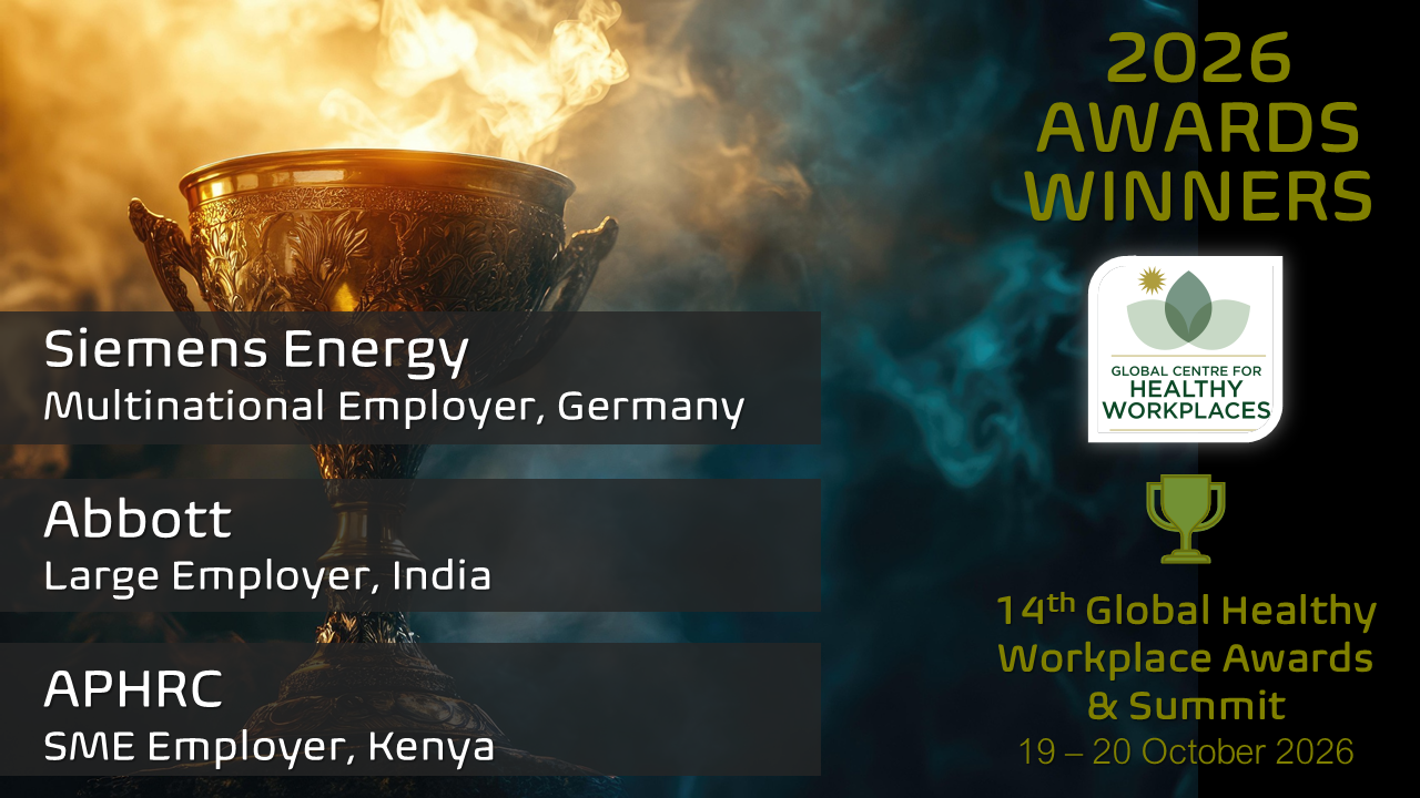 Winners Announced for the 14th Global Healthy Workplace Awards 2026